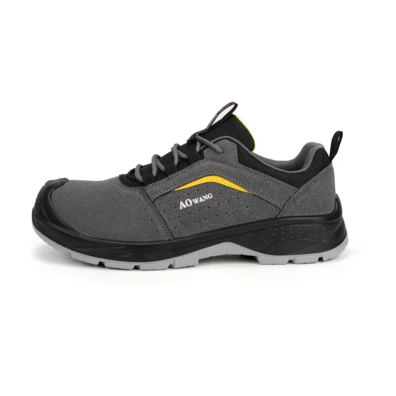 รองเท้าเซฟตี้หนังกลับ